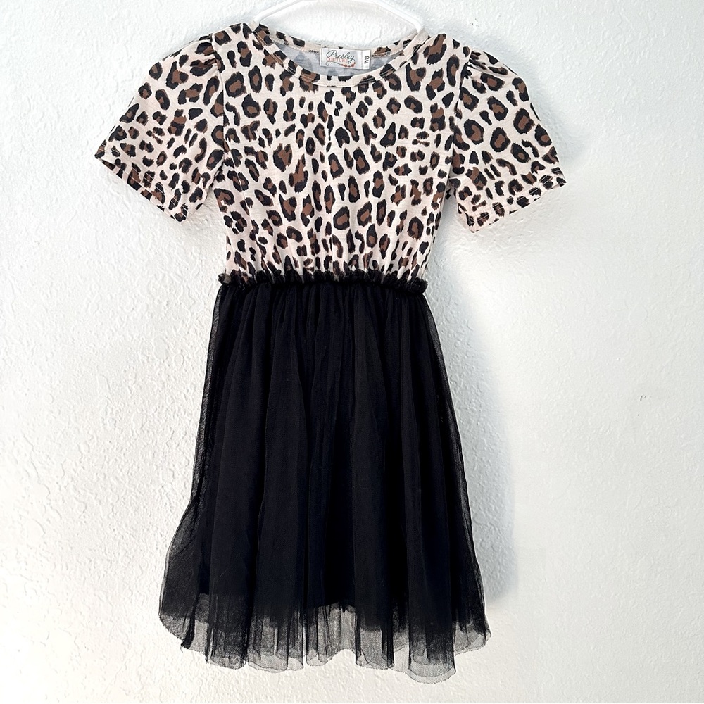 Leopard & Tulle Dress